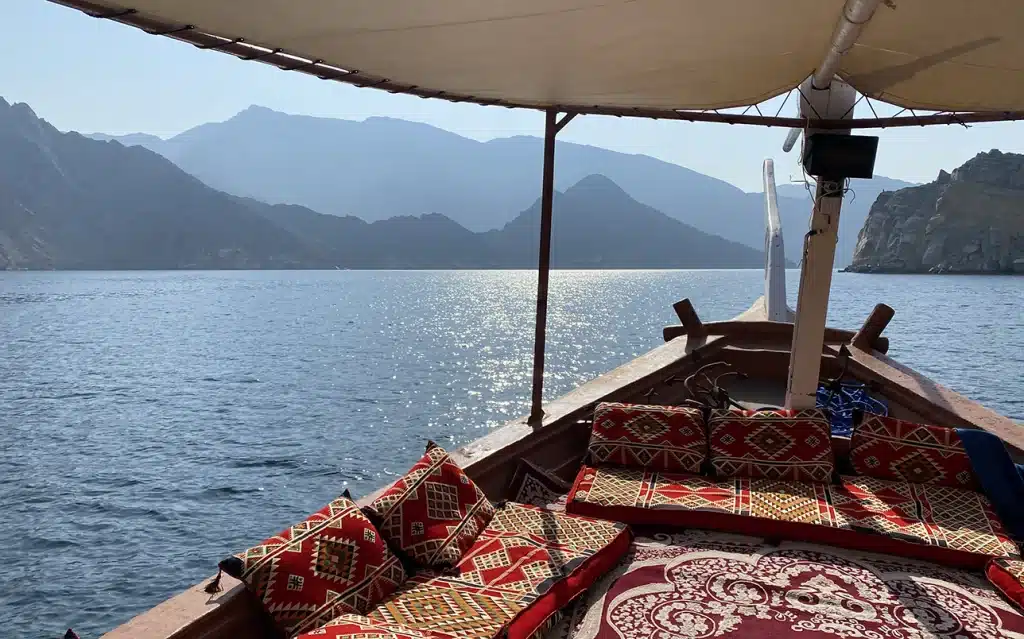 Musandam Peninsula by boat