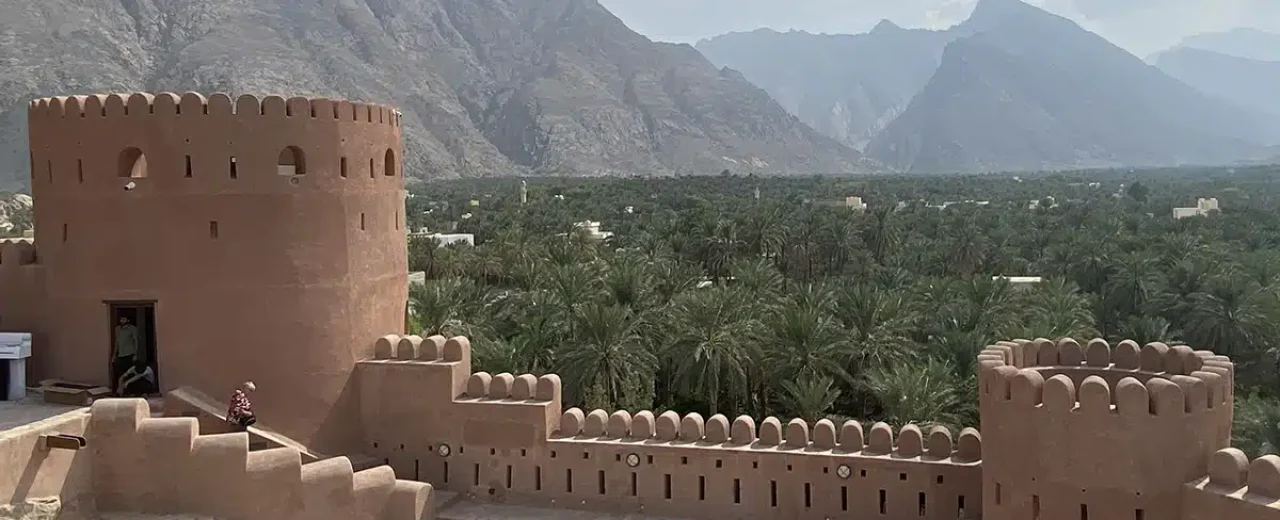 Al Nakhal Castle near Muscat